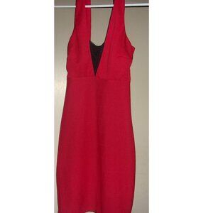 DEB Attractive Red Dress Size 7